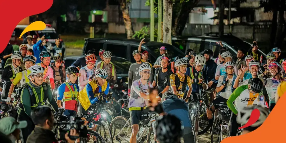 lomba balap sepeda bentang jawa